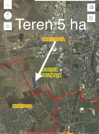 Vând teren extravilan zona sere-spitalul Regional