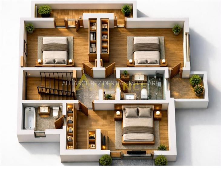 Casa Tip Duplex 4 camere 3 Bai | Pop - Leordeni || Splaiul Unirii || - 5