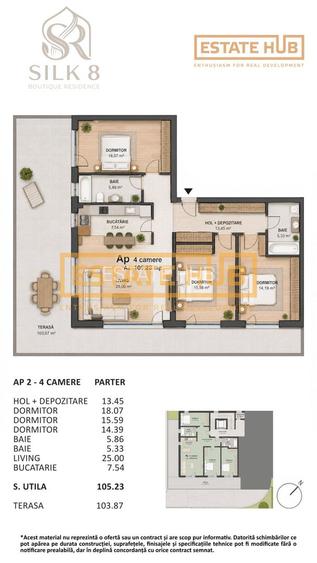 Apartament de 4 camere pe strada Dorobanților, zona Mărăști, 0% Comision - 4