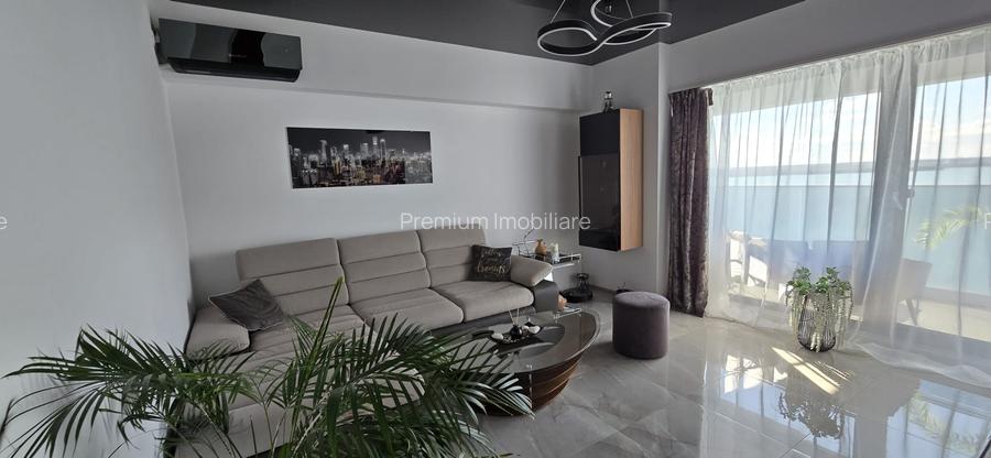 2 camere lux,zona hotel Rex Mamaia,etaj 8 din 10,vedere frontala la lac si mare - 5
