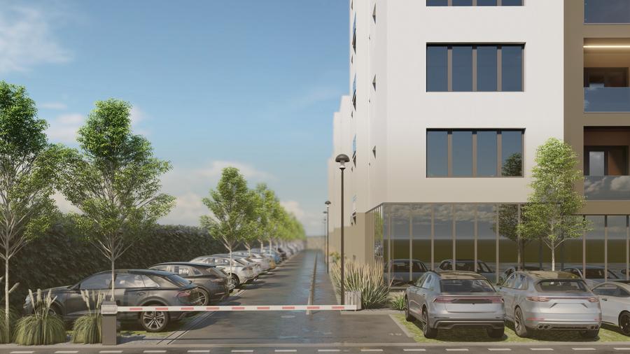 Penthouse modern cu 4 camere si terasa de 77 mp de vanzare