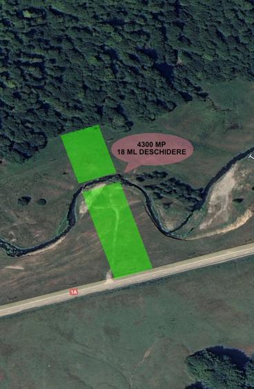 Teren extravilan de vânzare în Cheia – 4.300 mp, amplasare unică,