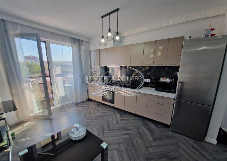Apartament 3 camere, mobilat si utilat, bloc nou in Apahida