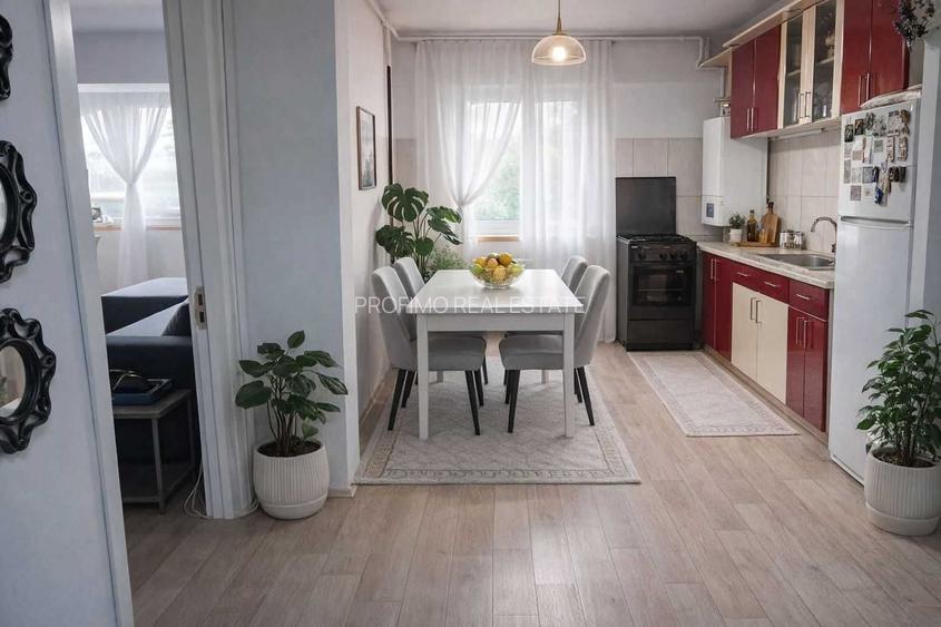Dacia, apartament decomandat 3 camere, renovat, mobilat , utilat modern, parter - 7