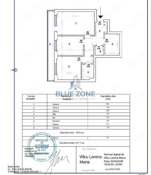 Apartament luminos cu 3 camere și balcon generos – Drumul Taberei - 8