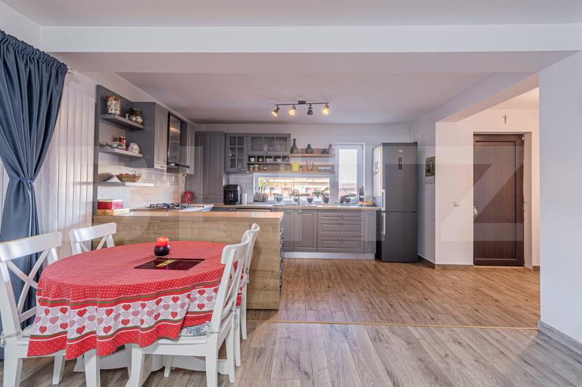 Casa moderna 3camere si mansarda amenajata in zona linistita Tarlungeni - 3