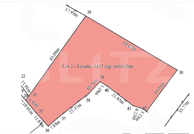Teren ideal investitie, 3325 mp, utilitati la front, zona Dambul Rotund - 2