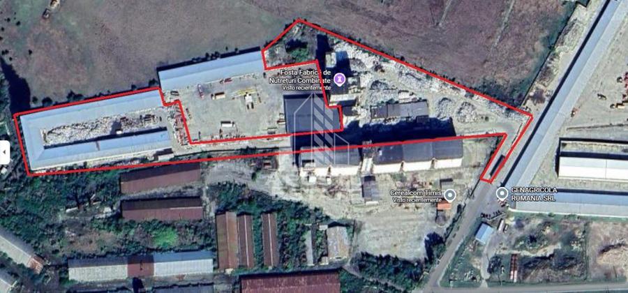 PLATFORMĂ INDUSTRIALĂ 3HA SILOZURI 50M ACCES CFR SÂNNICOLAU MARE