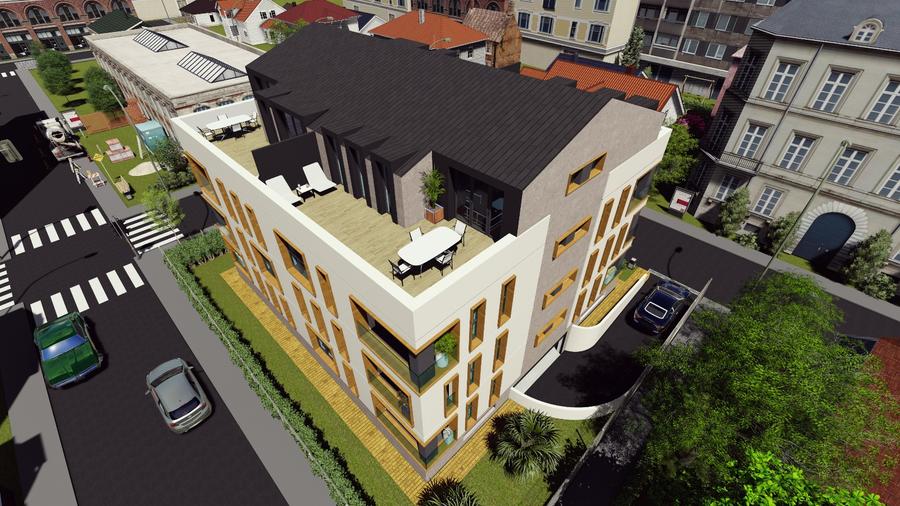 BLOC NOU 3 cam PENTHOUSE zona Masnita finisat COMPLET