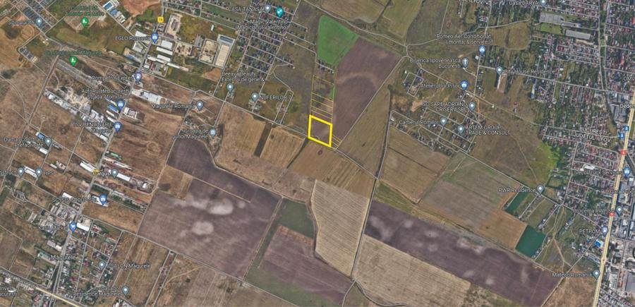 Vanzare teren 26100 mp Magurele - Atomistilor