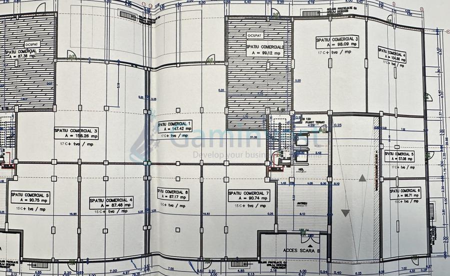 Spatii comerciale de inchiriat, bloc nou, Calea Aradului, Oradea,Bihor