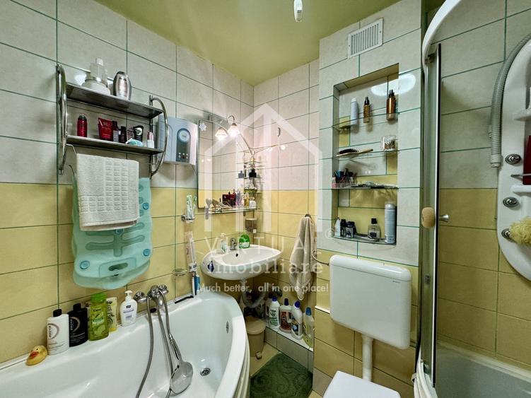 Apartament cu 3 camere, decomandat, 55mp utili+2 balcoane, Cisnadie