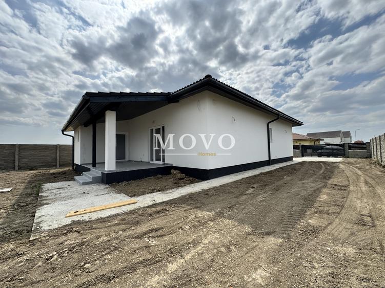 Casa Individuala in Mosnita | 3 dormitoare + 2 bai | Teren Generos