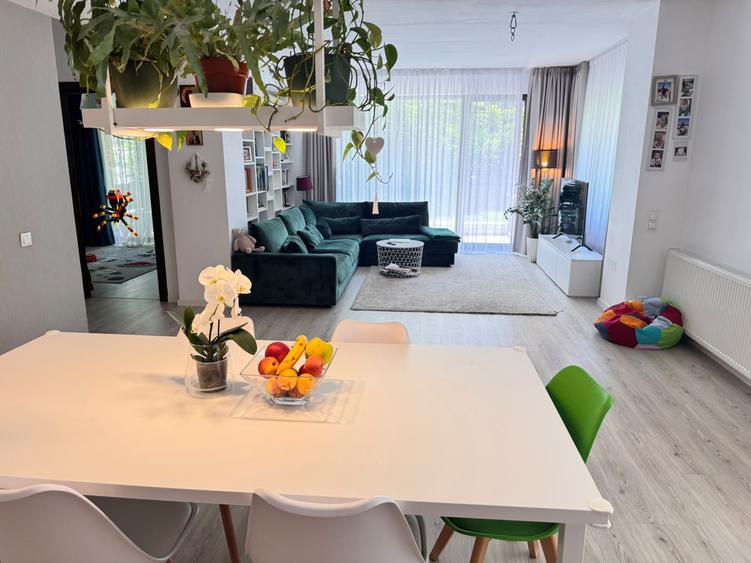 APARTAMENT 3 CAMERE GRĂDINĂ 100MP – PIPERA- BOXA - LOC PARCARE - 2 BAI