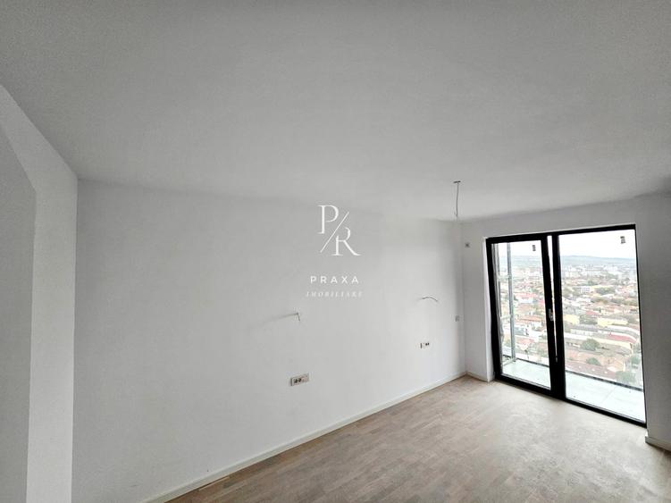Ap 2 camere, 55 mp, etaj 19, lift, panoramic, parcare, zona piata Abator, Cluj!