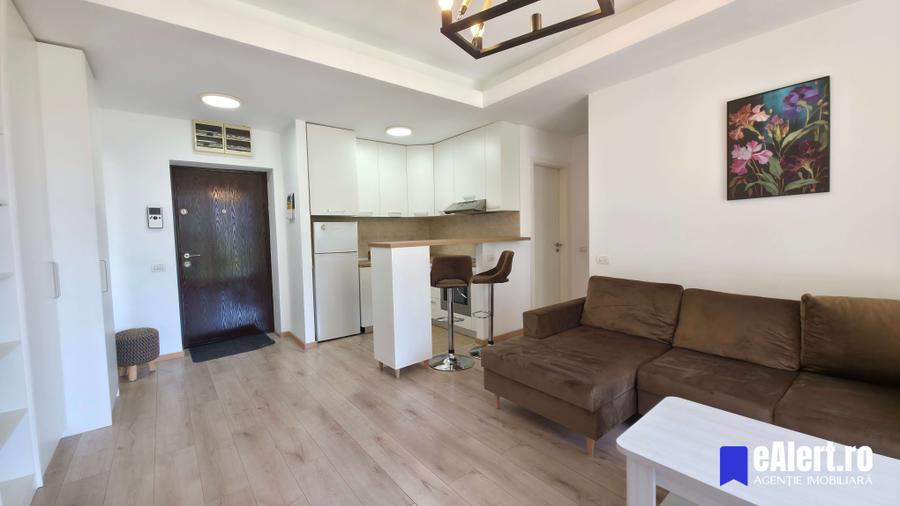 Chirie 2 camere, 48+8mp, etaj 2, North Area Lake View, 5 min metrou Aurel Vlaicu