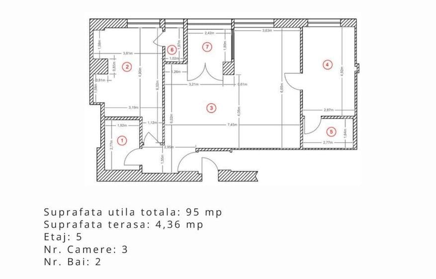 Herastrau, apartament de vanzare Mobilat si utilat
