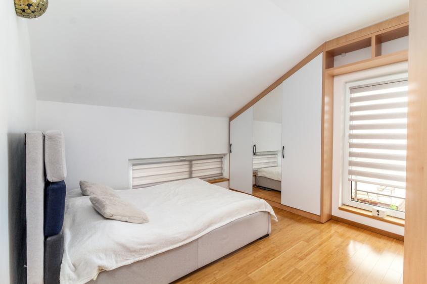 Casa finisata tip duplex, GARAJ, 3 dormitoare, 2 bai, str. Campului