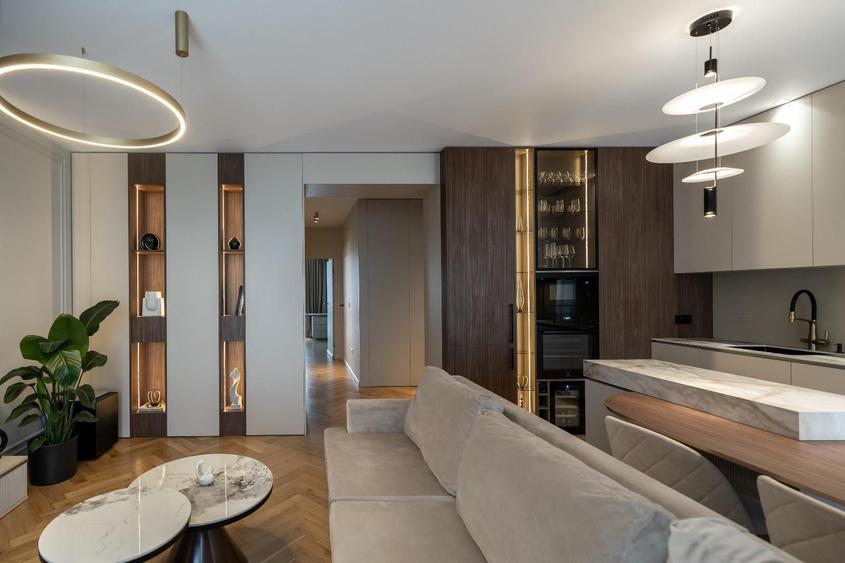 Apartament cu 3 camere finisat premium, parcare subterană