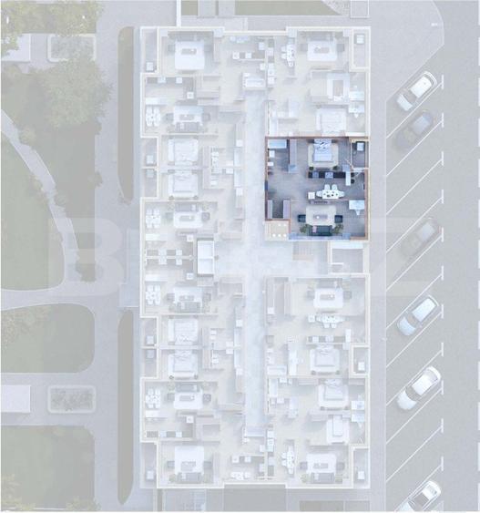 Apartament 3 camere, 2 bai, 79mp, zona Aleea Sadoveanu