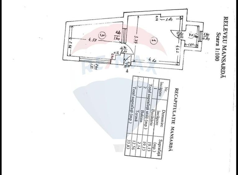 Apartament cu 4 camere de închiriat în zona Dacia pretabil birou