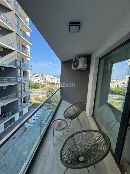 Apartament 2 camere de închiriat – Prima închiriere | Vedere la mare & piscină