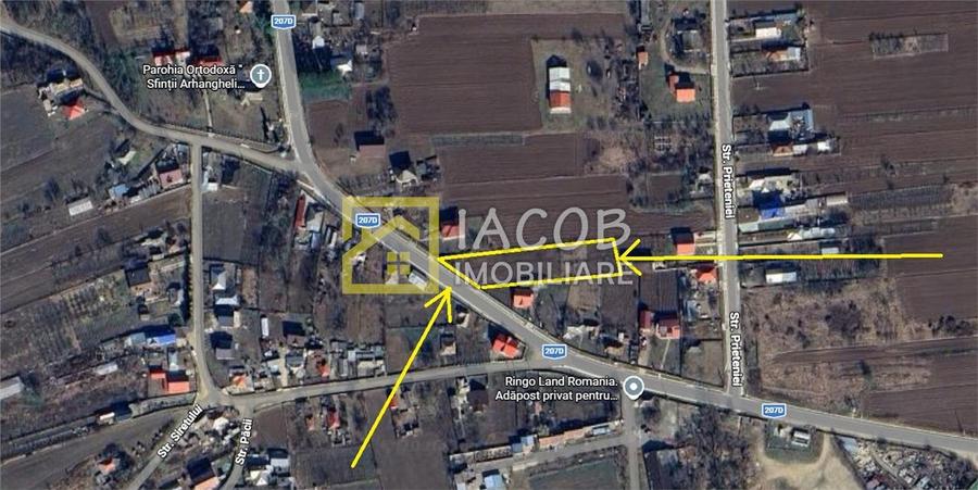 Teren intravilan 2554 mp, com. Prajesti, jud. Bacau