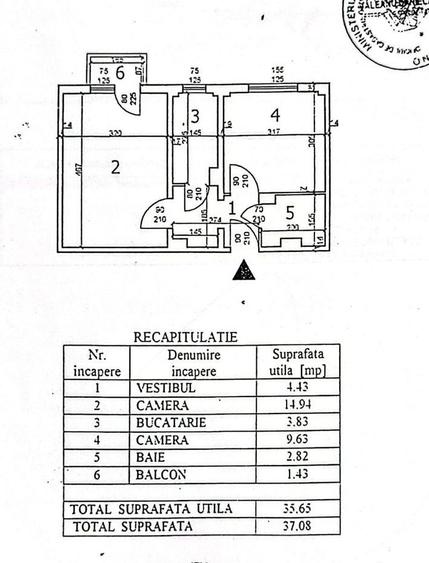 Vanzare apartament 2 camere decomandat, mobilat si utilat ,Strada Resita