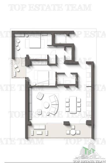 Apartament Premium cu 3 camere cu terase | Vedere directa la mare si padure - Pr - 2