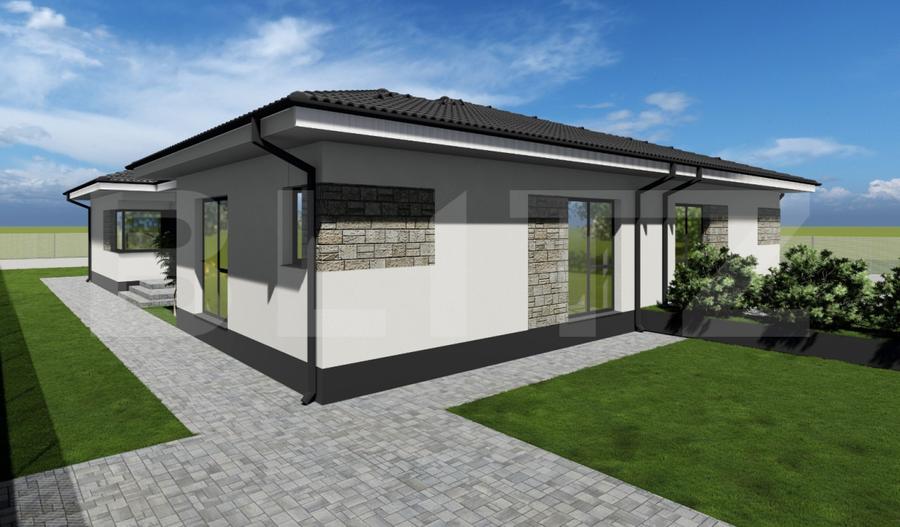 Duplex modern, 4 camere, 107 mp, Aerodrom