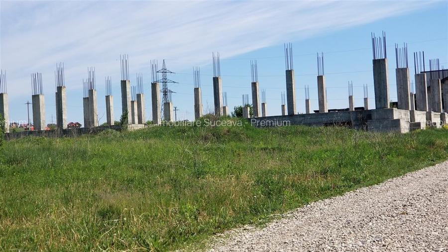 Investitie | Teren 6500 mp fundatie turnata si Autorizatie de Constructie!