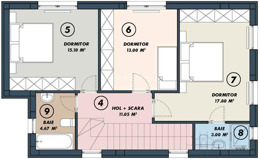 VILA INDIVIDUALA CU GRADINA SI FINISAJE MODERNE | TUNARI - 2