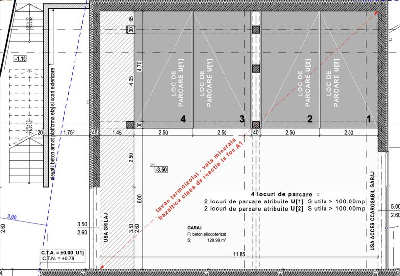 Apartament in vila 180 mp + 350 mp gradina, panorama spectaculoasa, Grigorescu