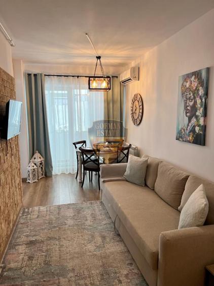 Garsonieră ICIL 40 mp, bloc nou, complet mobilat, centrala gaze, A/C, etaj 4/5