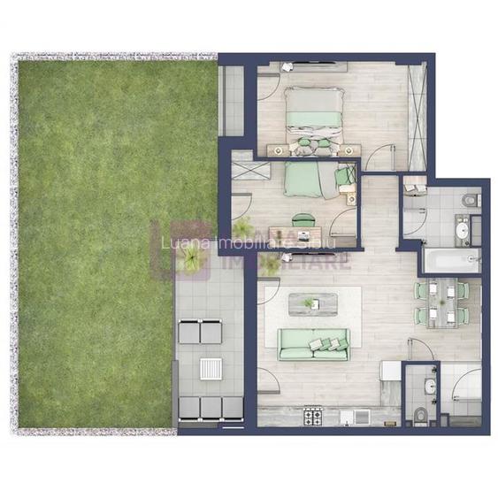 Apartament 3 camere PREMIUM | Turnisor | gradina 63 mp | boxa | lift | - 4