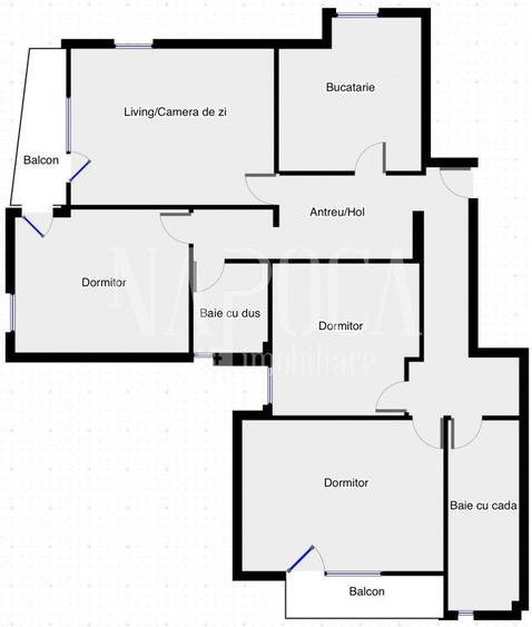 Apartament 4 camere de vanzare in Centru, Cluj Napoca