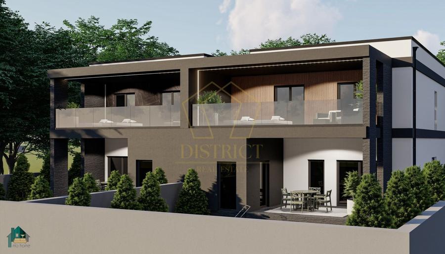 Duplex modern cu 5 camere despartita prin garaj I Calea Urseni