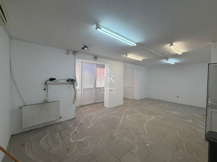 Spatiu comercial de inchiriat 50 mp cu parcare, clientela formata!