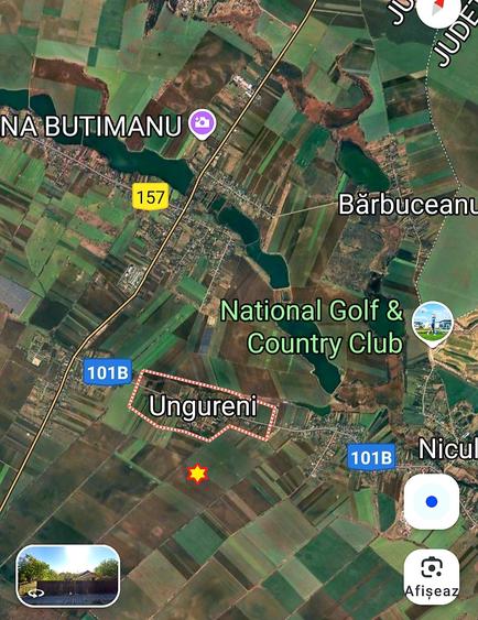 Vanzare 7500 mp teren in Butimanu ( aproape de Bucuresti ) cu pret negociabil