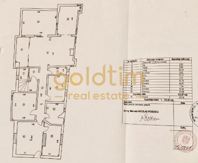 5 CAMERE SUPERB IN VILA BAUHAUS RENOVATA COMPLET/157MP/TERASA 23MP/KISELEFF