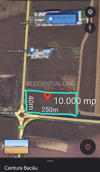 Locație sens giratoriu, deschidere E85 și Autostrada Moldovei - 2
