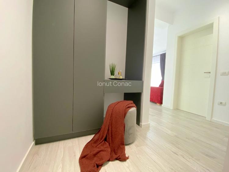Apartament modern mobilat si utilat, 2 camere,terasa -16mp  si parcare subterana - 15