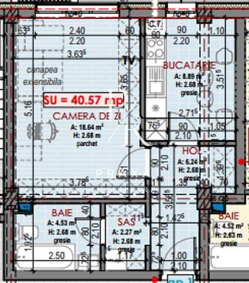 Oportunitate! Apartament 40 mp utili, semifinisat, parcare, zona Terra!