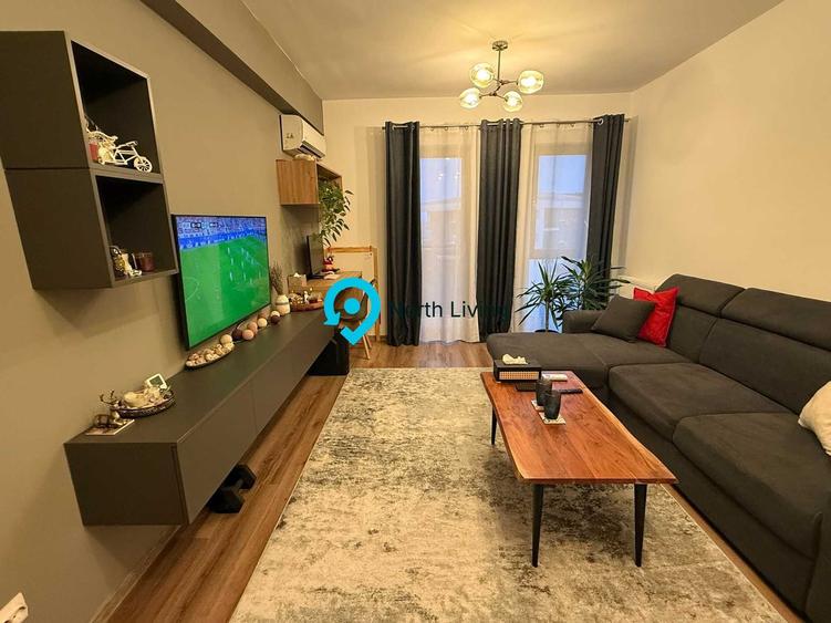Apartament 2 camere mobilat și utilat, parcare inclusă- Metalurgiei