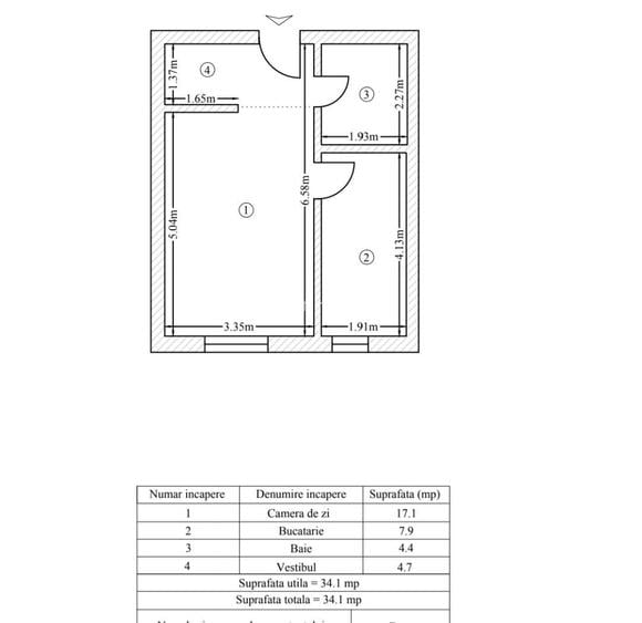 Studio modern complet mobilat, cu parcare inclusa I Tunari - 14