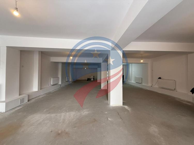 Spațiu comercial open space de închiriat | 167 mp | 12 €/mp negociabil