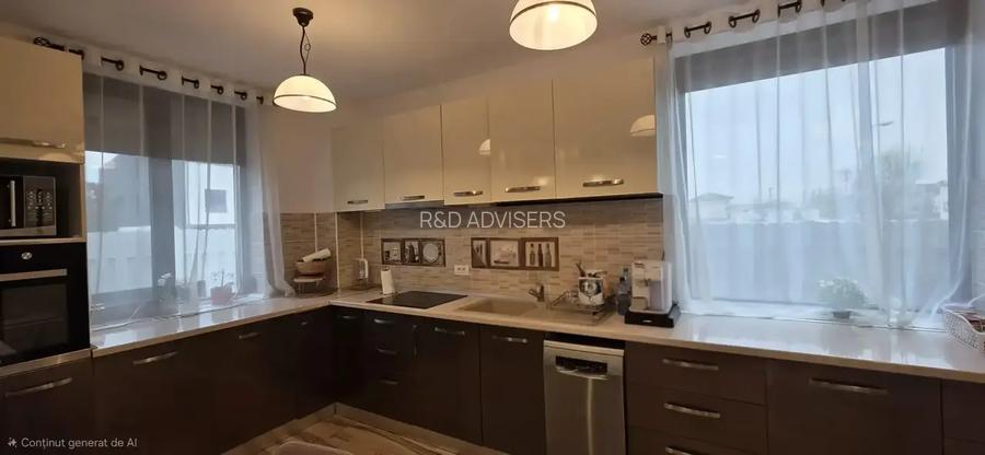 Vila 5 Camere Otopeni | Toate Facilitatile | Mobilata, Utilata Elegant - 12