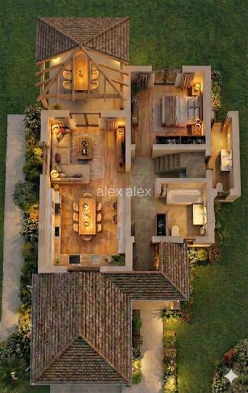 Proprietar | Case despartite prin camere tehnice | Carport | 365mp teren - 13