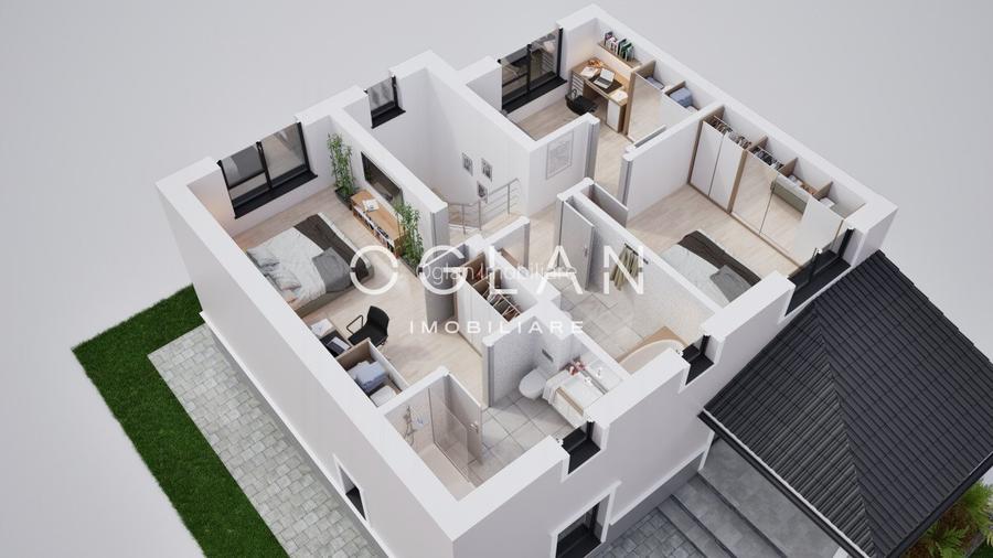 Duplex modern 4 camere – Șura Mica | Comision 0% - 9