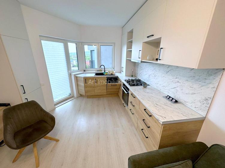 2 camere + o camera pt birou, bloc nou modern, cu parcare in Buna Ziua - 7